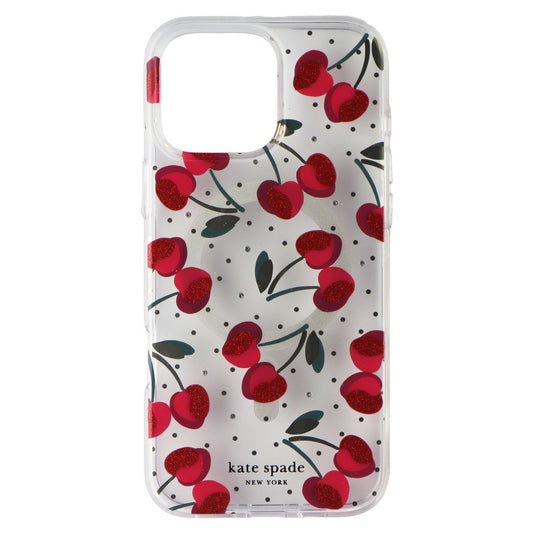 Kate Spade Protective Case for MagSafe for iPhone 16 Pro Max - Cherry Dot Gems Cell Phone - Cases, Covers & Skins Kate Spade - Simple Cell Bulk Wholesale Pricing - USA Seller