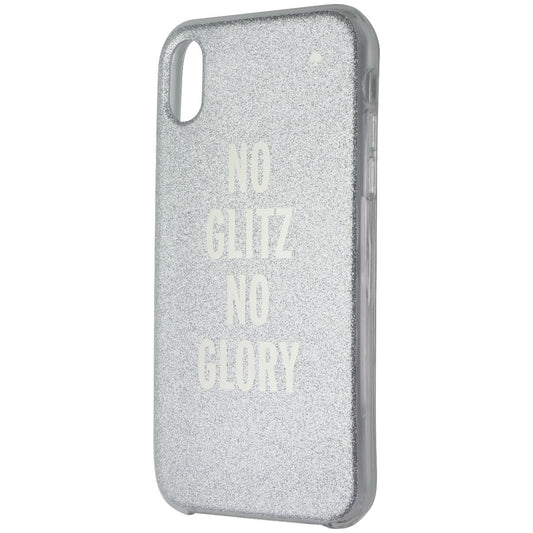 Kate Spade Protective Hardshell Case for Apple iPhone XR - No Glitz No Glory Cell Phone - Cases, Covers & Skins Kate Spade - Simple Cell Bulk Wholesale Pricing - USA Seller