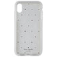 Kate Spade Defensive Hardshell Case for Apple iPhone XS Max - Clear/Pin Dot Gems Cell Phone - Cases, Covers & Skins Kate Spade    - Simple Cell Bulk Wholesale Pricing - USA Seller