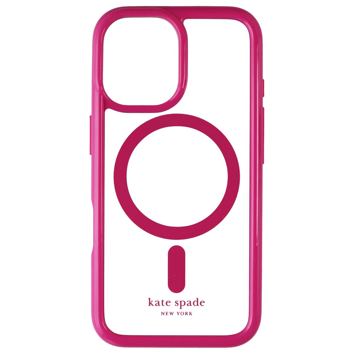 Kate Spade Ultra Protective Case for MagSafe for Apple iPhone 16 - Pink/Clear Cell Phone - Cases, Covers & Skins Kate Spade New York - Simple Cell Bulk Wholesale Pricing - USA Seller