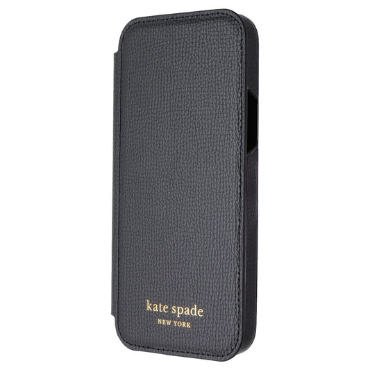 Kate Spade Wrap Folio Wallet Case for Apple iPhone 12 / 12 Pro - Black Crumbs