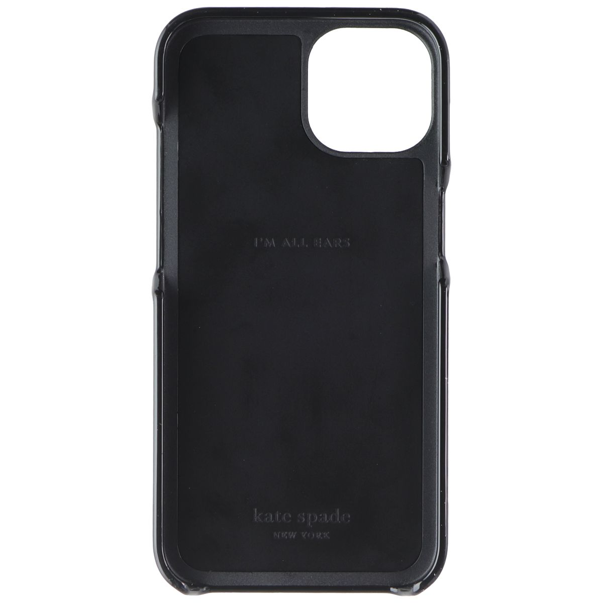 Kate Spade Wrap Case for Apple iPhone 13 - Pink Vellum / Black Cell Phone - Cases, Covers & Skins Kate Spade - Simple Cell Bulk Wholesale Pricing - USA Seller
