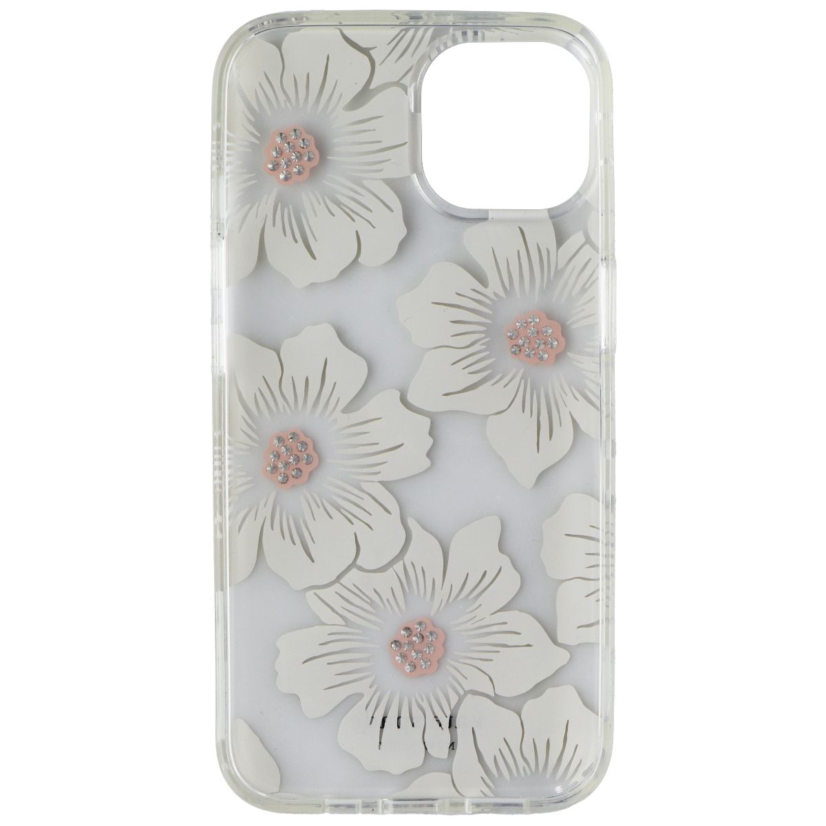 Kate Spade Protective Hardshell Case for iPhone 14 - Hollyhock Floral Cell Phone - Cases, Covers & Skins Kate Spade - Simple Cell Bulk Wholesale Pricing - USA Seller