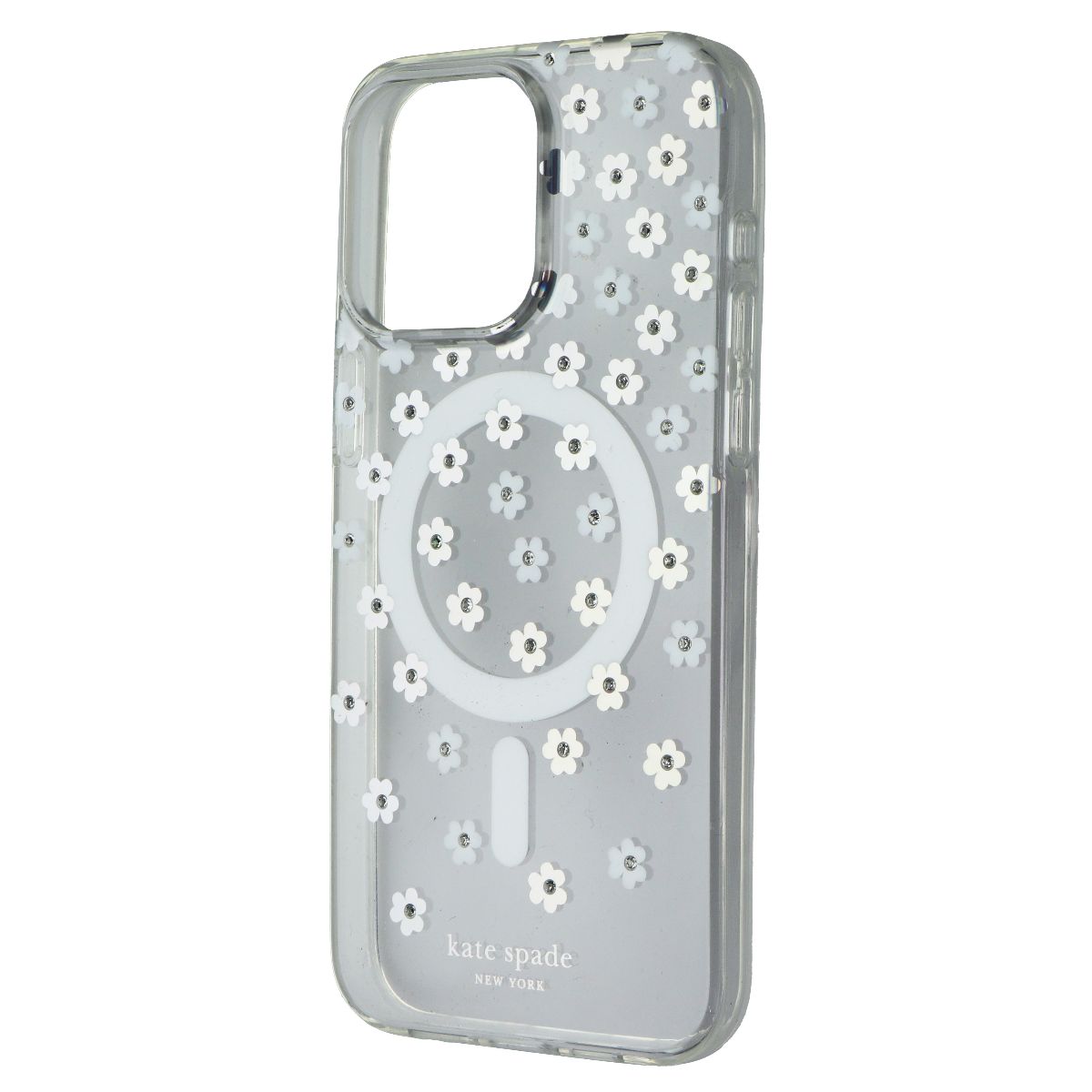 Kate Spade Protective Case for MagSafe for iPhone 15 Pro Max - Scattered Flowers Cell Phone - Cases, Covers & Skins Kate Spade - Simple Cell Bulk Wholesale Pricing - USA Seller