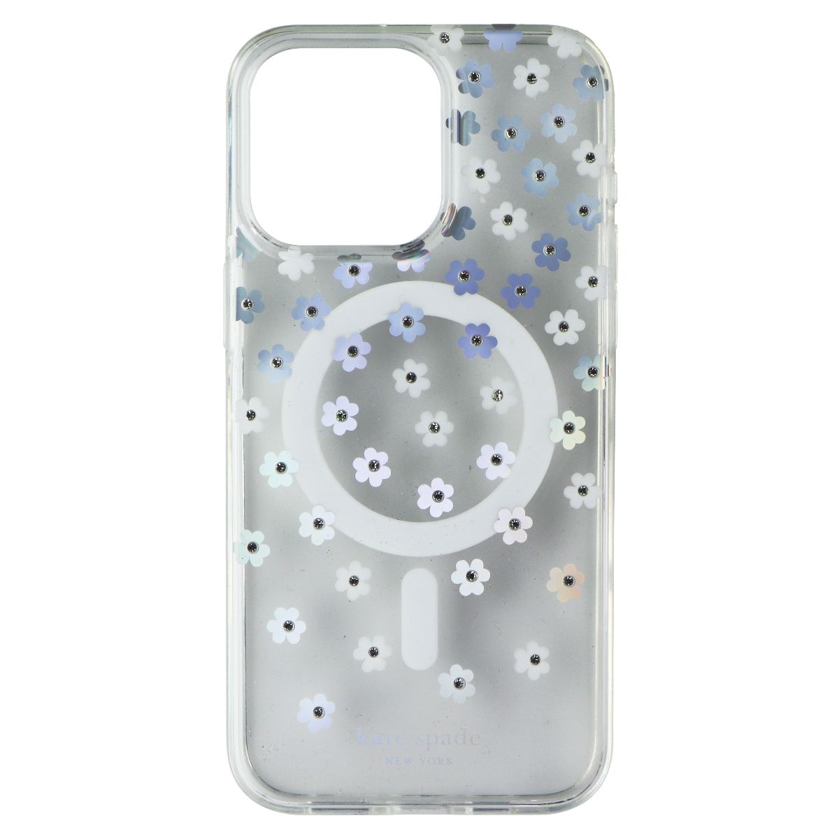 Kate Spade Protective Case for MagSafe for iPhone 15 Pro Max - Scattered Flowers Cell Phone - Cases, Covers & Skins Kate Spade - Simple Cell Bulk Wholesale Pricing - USA Seller