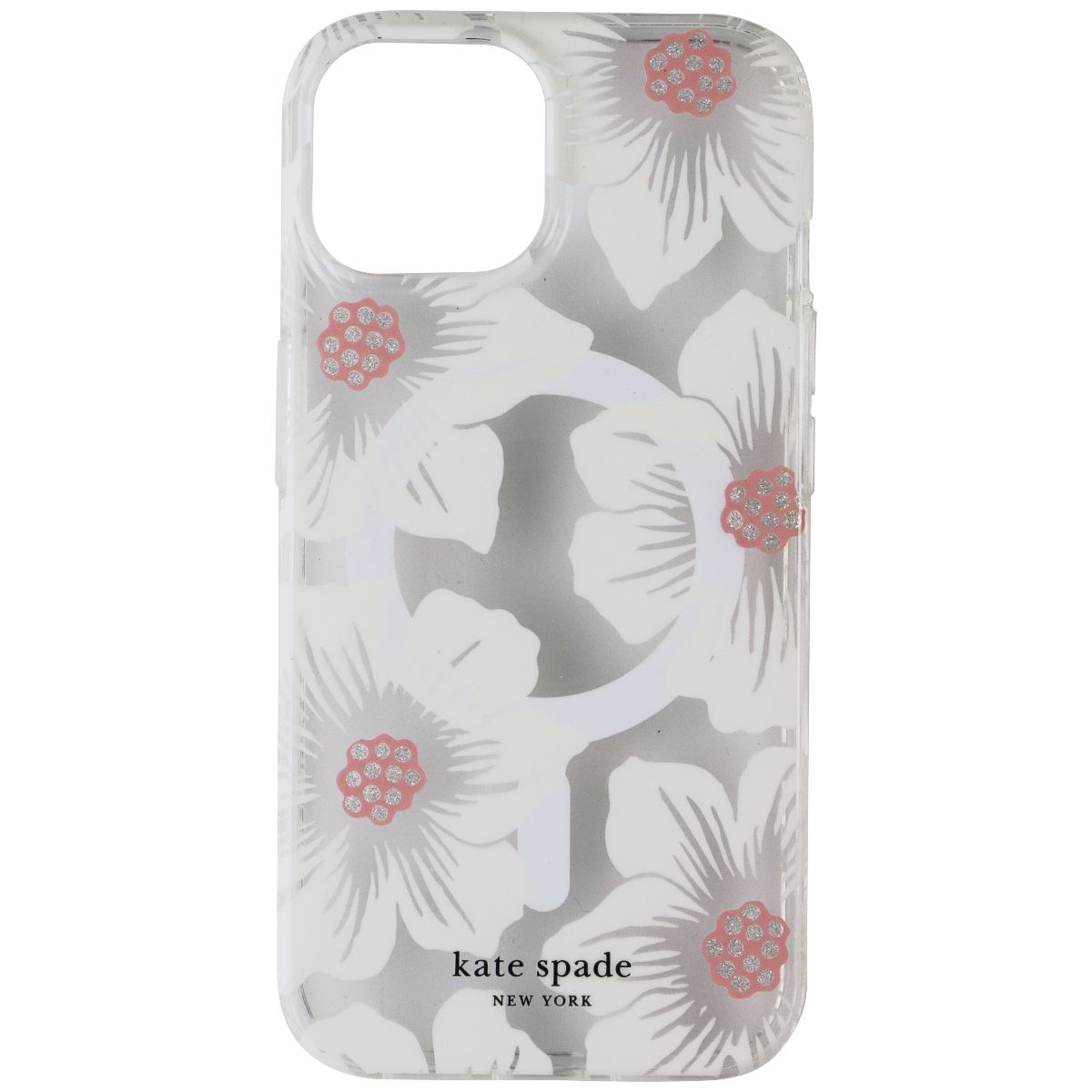 Kate Spade Protective Case for MagSafe for Apple iPhone 16E/15/14/13 - Hollyhock