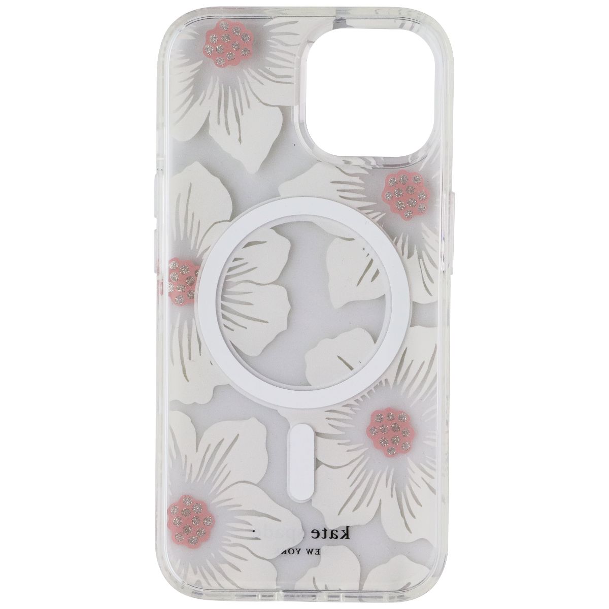 Kate Spade Protective Case for MagSafe for Apple iPhone 16E/15/14/13 - Hollyhock