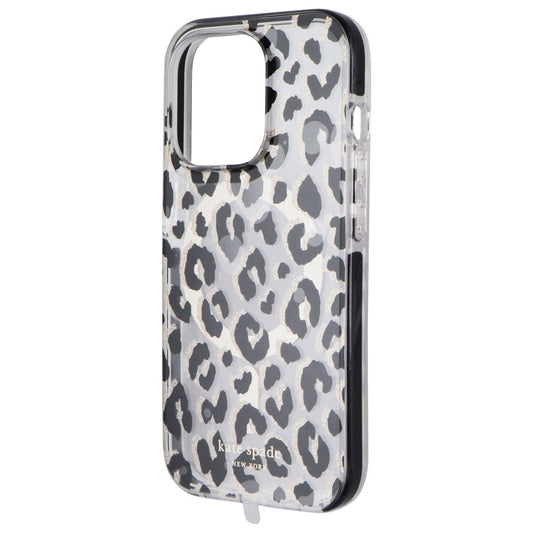 Kate Spade Tough Protective Case for MagSafe for iPhone 15 Pro - Leopard Glitter
