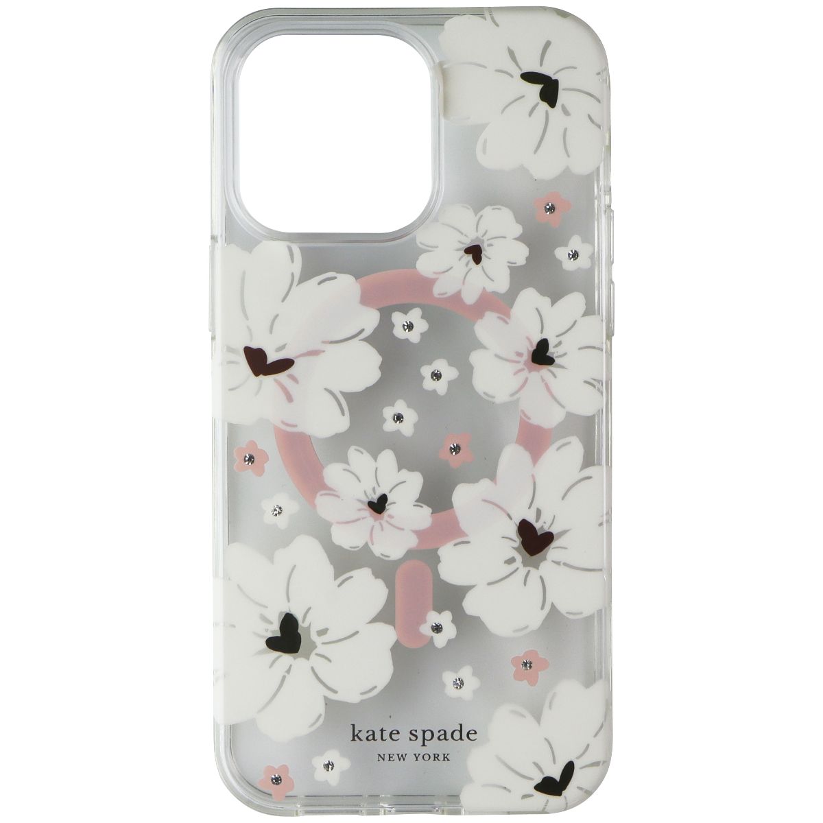 Kate Spade for MagSafe for Apple iPhone 15 Pro Max - Classic Peony Cell Phone - Cases, Covers & Skins Kate Spade    - Simple Cell Bulk Wholesale Pricing - USA Seller