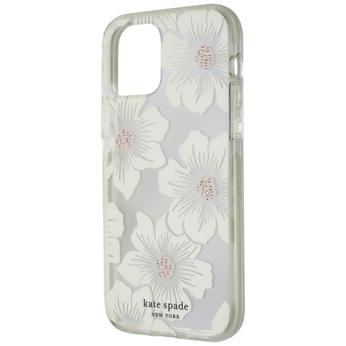 Kate Spade Protective Hardshell Case for Apple iPhone 12 / 12 Pro - Hollyhock Cell Phone - Cases, Covers & Skins Kate Spade - Simple Cell Bulk Wholesale Pricing - USA Seller