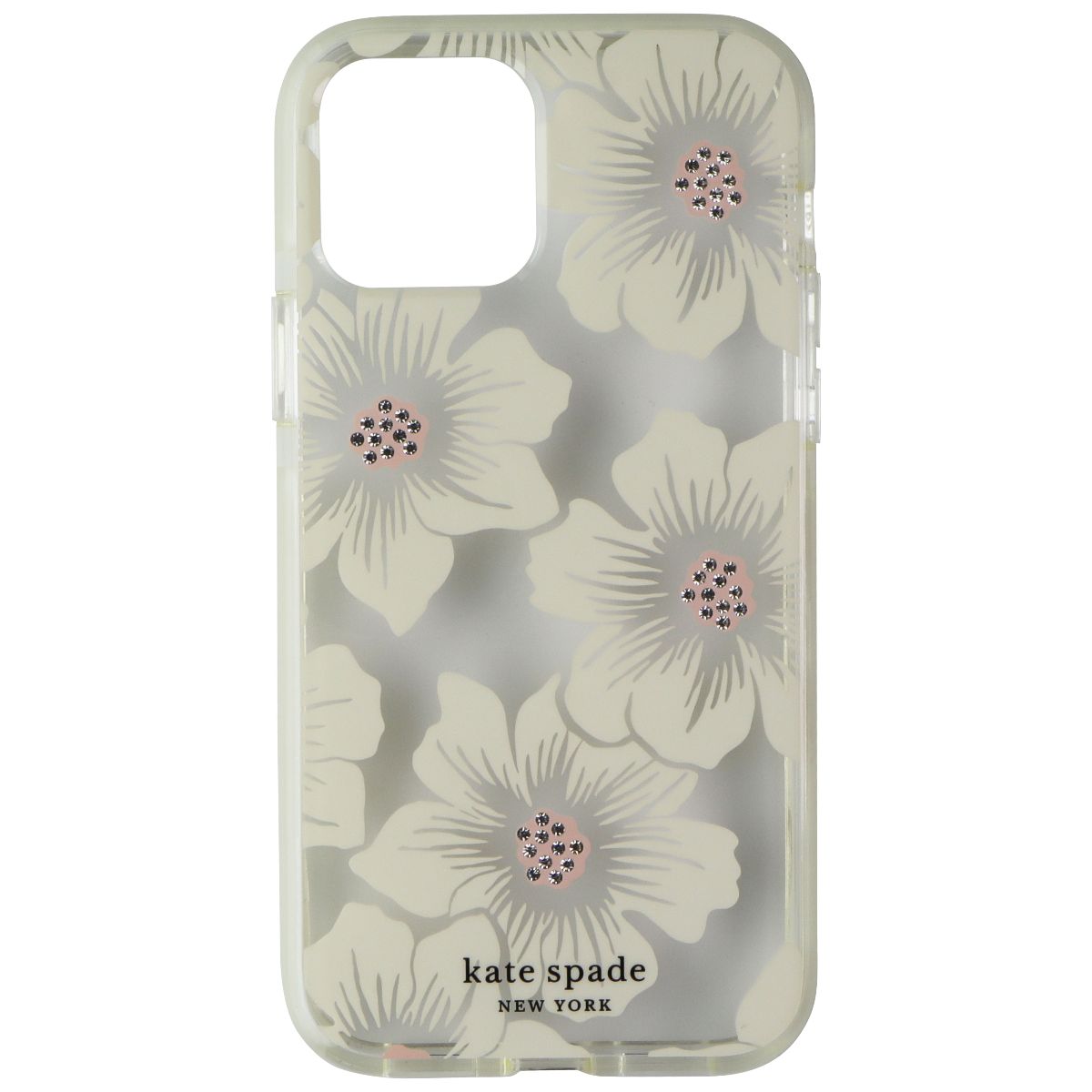 Kate Spade Protective Hardshell Case for Apple iPhone 12 / 12 Pro - Hollyhock Cell Phone - Cases, Covers & Skins Kate Spade - Simple Cell Bulk Wholesale Pricing - USA Seller