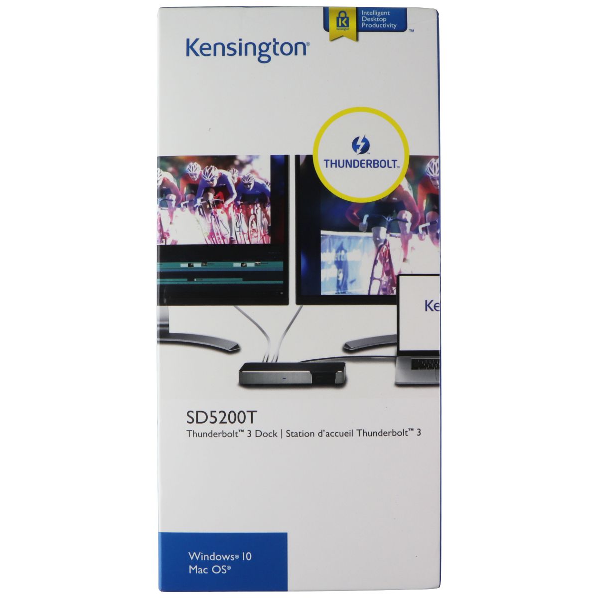 Kensington SD5200T Thunderbolt 3 Docking Station (85W PD) for Mac/PC (K38300NA) Computer Accessories - Laptop Docking Stations Kensington - Simple Cell Bulk Wholesale Pricing - USA Seller