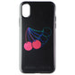 Kendall + Kylie Protective Printed Case for Apple iPhone X - Black/Multi Cherry Cell Phone - Cases, Covers & Skins Kendall + Kylie    - Simple Cell Bulk Wholesale Pricing - USA Seller
