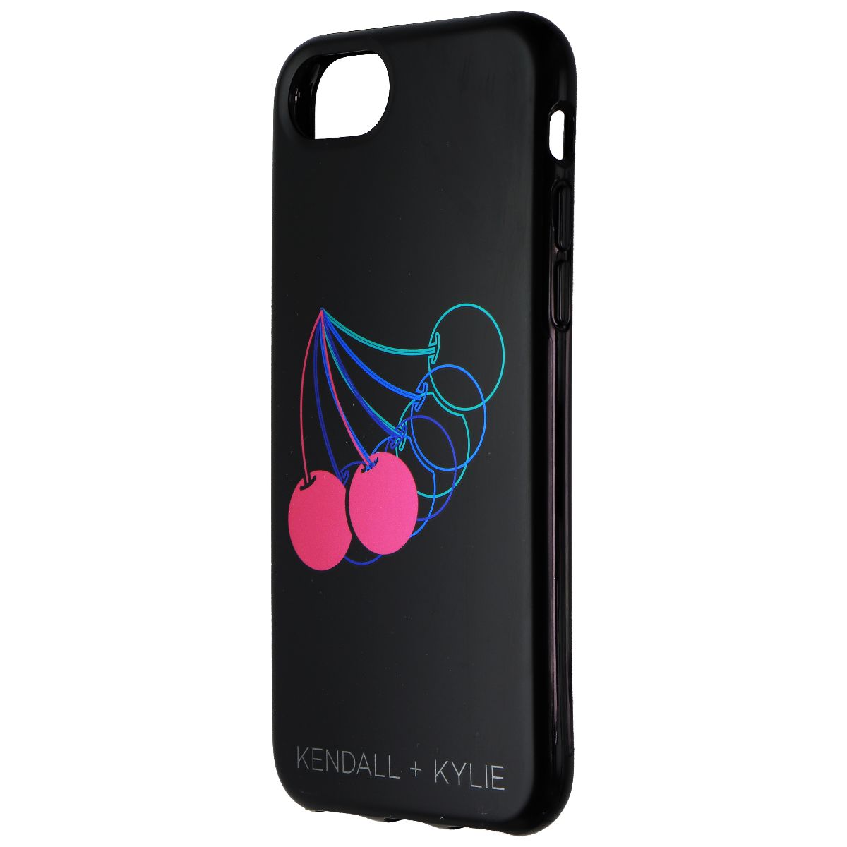 KENDALL + KYLIE Printed Case for iPhone 8/7/6s/6 - Cherries Black/Multi Foil Cell Phone - Cases, Covers & Skins Kendall + Kylie - Simple Cell Bulk Wholesale Pricing - USA Seller