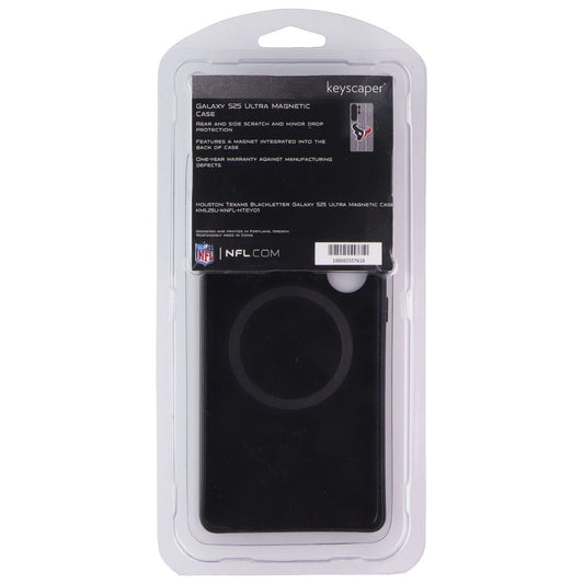 Keyscaper Magnetic Case for Samsung Galaxy S25 Ultra - Houston Texans Text BG