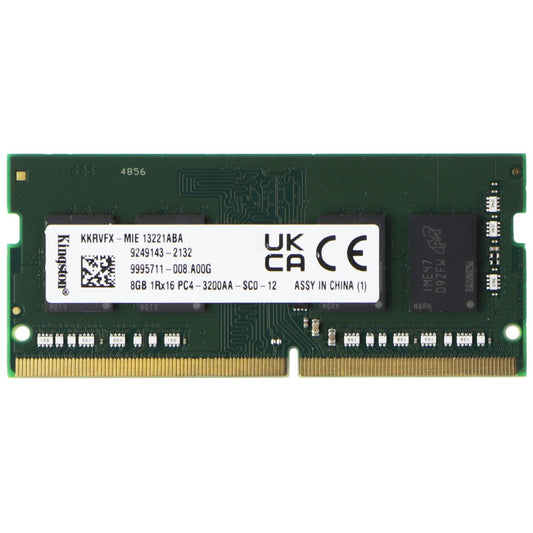 Kingston (8GB) DDR4 1Rx16 (PC4-3200AA) Laptop RAM Memory KKRVFX-MIE Computer Parts - Memory (RAM) Kingston    - Simple Cell Bulk Wholesale Pricing - USA Seller