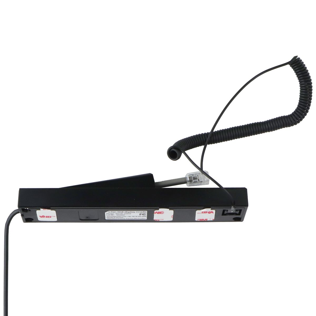 Kumoh S Pen Wall Display Cradle - Black / Gray Stylus (RSCW-220VZ) Cell Phone - Other Accessories Kumoh - Simple Cell Bulk Wholesale Pricing - USA Seller