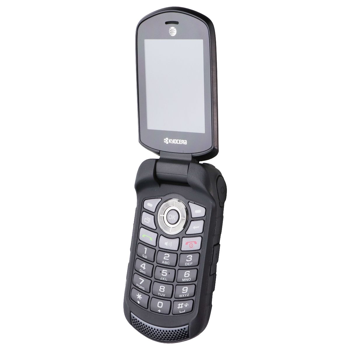 Kyocera DuraXE (2.6-inch) Flip Phone (E4710) AT&T - 8GB / Black Cell Phones & Smartphones Kyocera - Simple Cell Bulk Wholesale Pricing - USA Seller