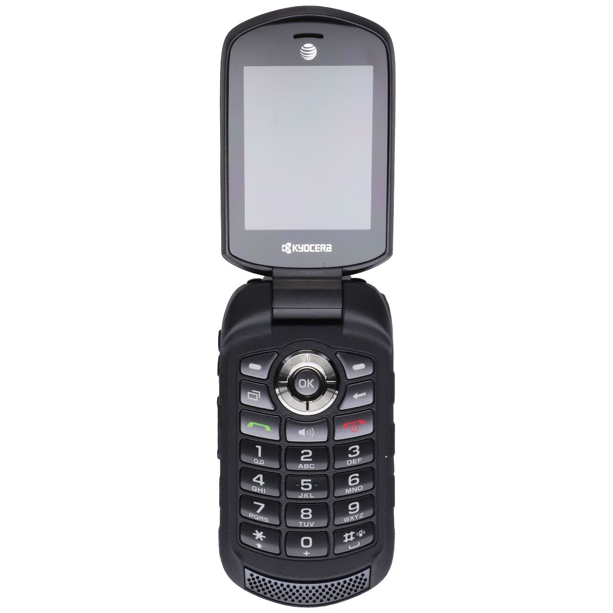 Kyocera DuraXE (2.6-inch) Flip Phone (E4710) AT&T - 8GB / Black Cell Phones & Smartphones Kyocera - Simple Cell Bulk Wholesale Pricing - USA Seller