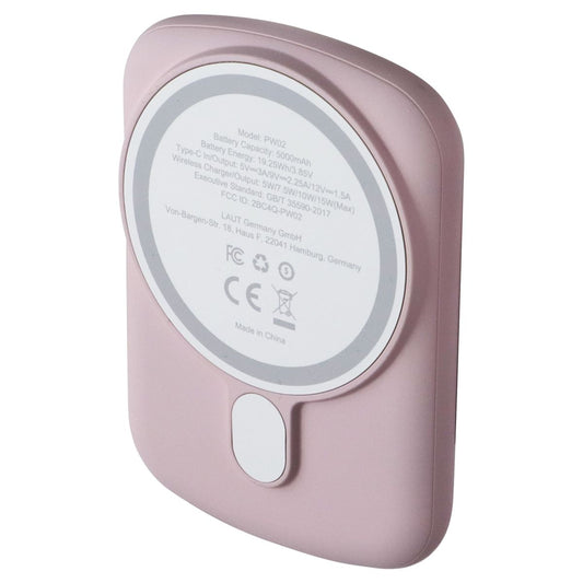 LAUT 5000mAh (19.25Wh/3.85V) Power Charge Handy Power Bank - Pink (PW02)
