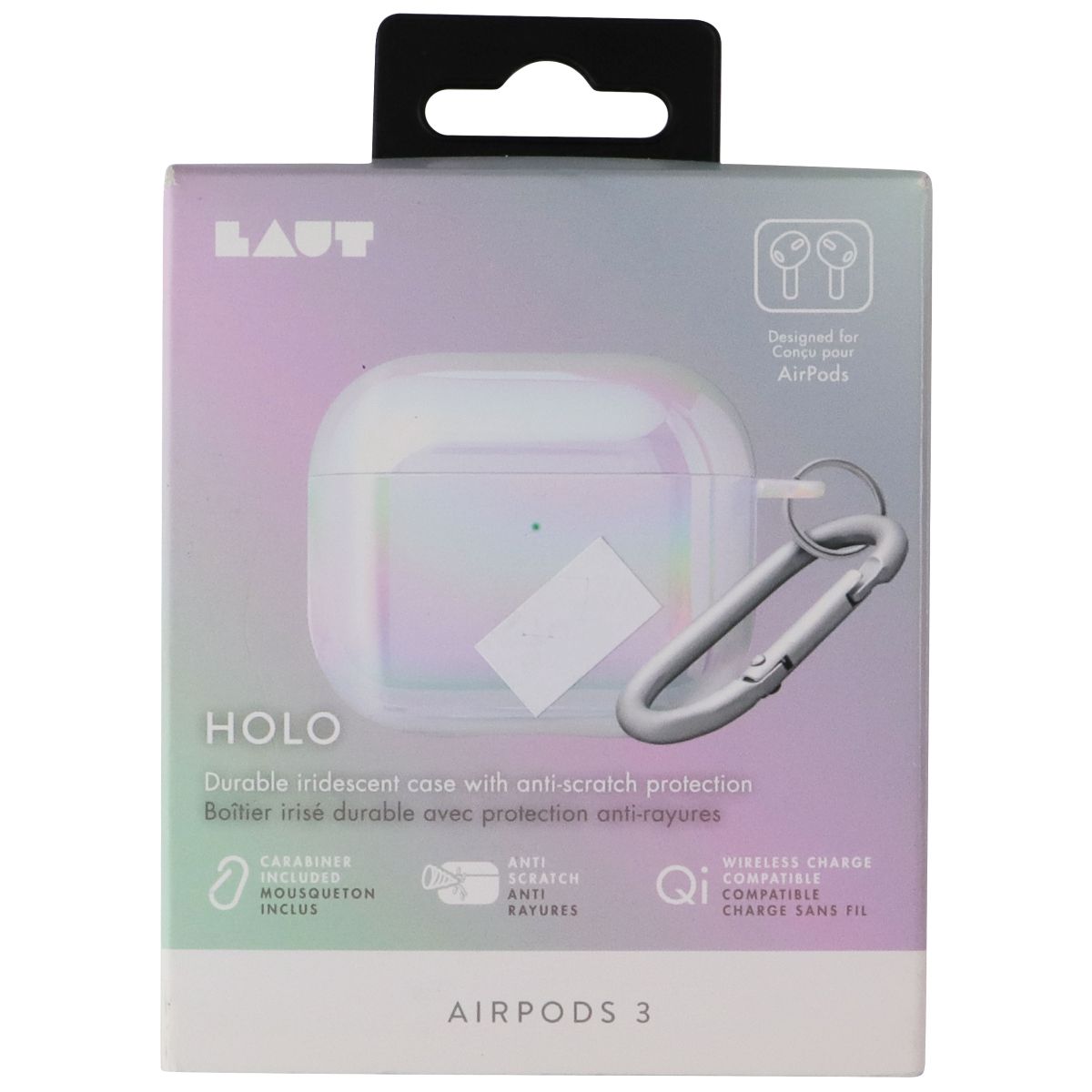 Laut Holo Series Case for Apple AirPods 3 - Pearl