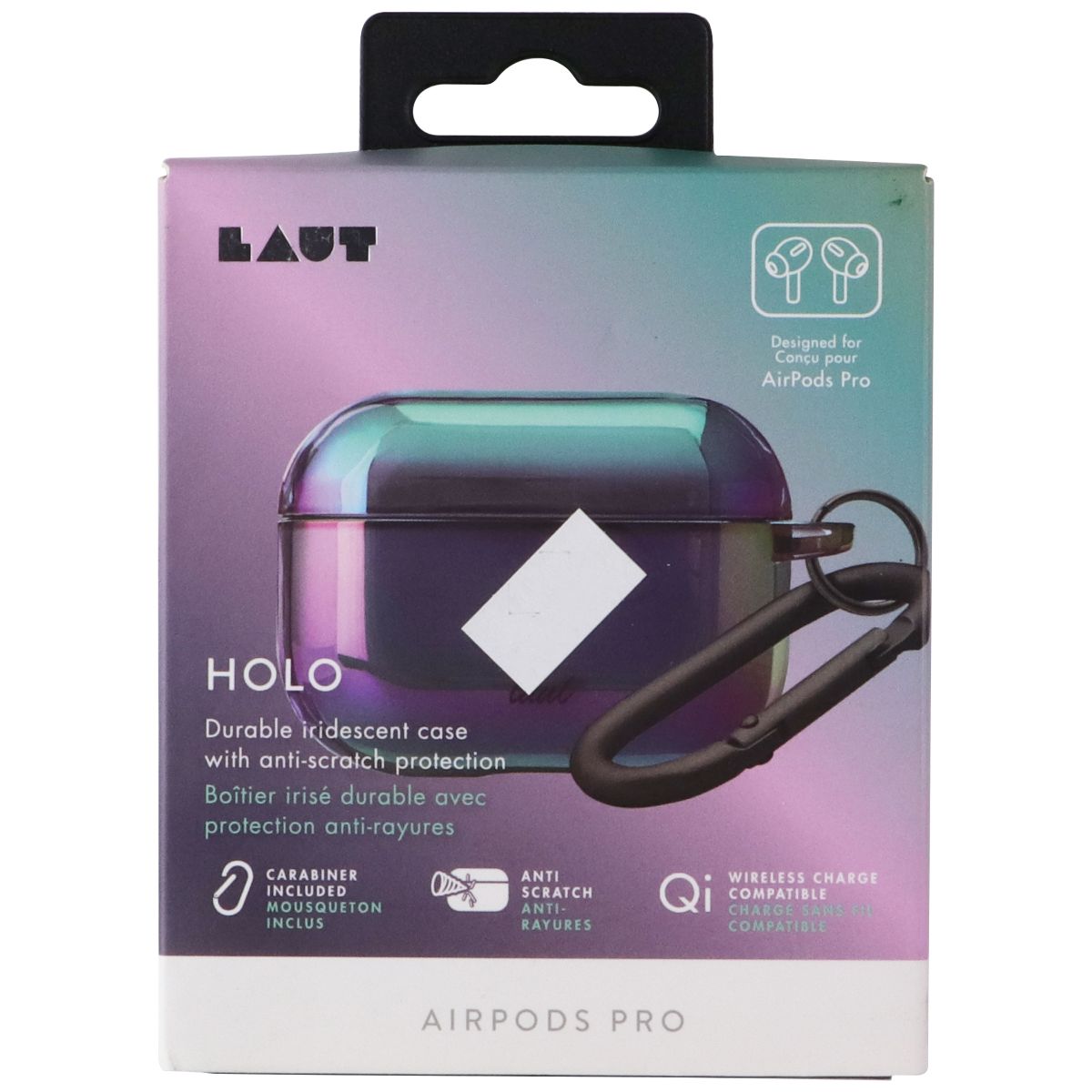 LAUT Holo Series Case for Apple AirPods Pro (1st Generation) - Midnight