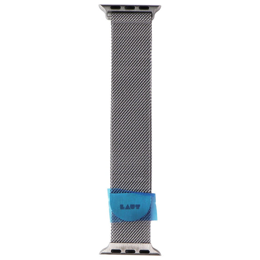 LAUT Stainless Steel Loop Strap for Apple Watch 38/40mm Series 5/4/3/2 - Silver Smart Watch Accessories - Watch Bands Laut - Simple Cell Bulk Wholesale Pricing - USA Seller