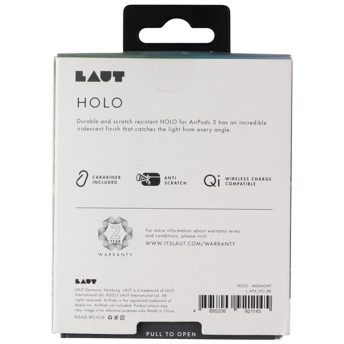 Laut Holo Series Case for Apple AirPods 3 - Midnight