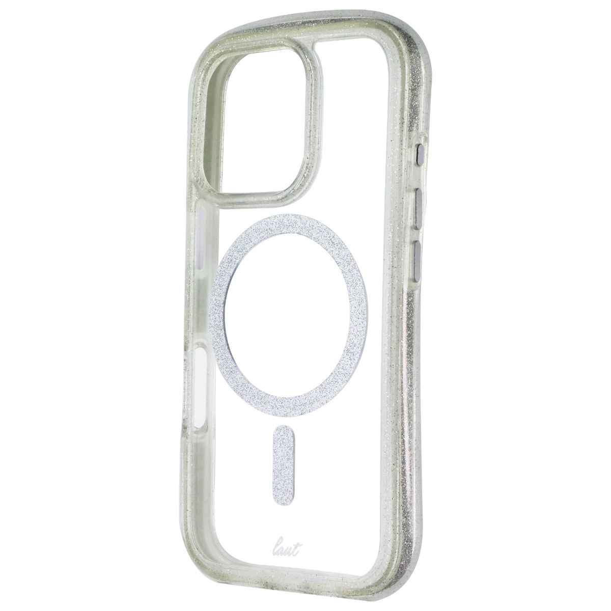 LAUT Aero Sparkle Case for MagSafe for Apple iPhone 16 Pro - Crystal Silver Cell Phone - Cases, Covers & Skins Laut - Simple Cell Bulk Wholesale Pricing - USA Seller