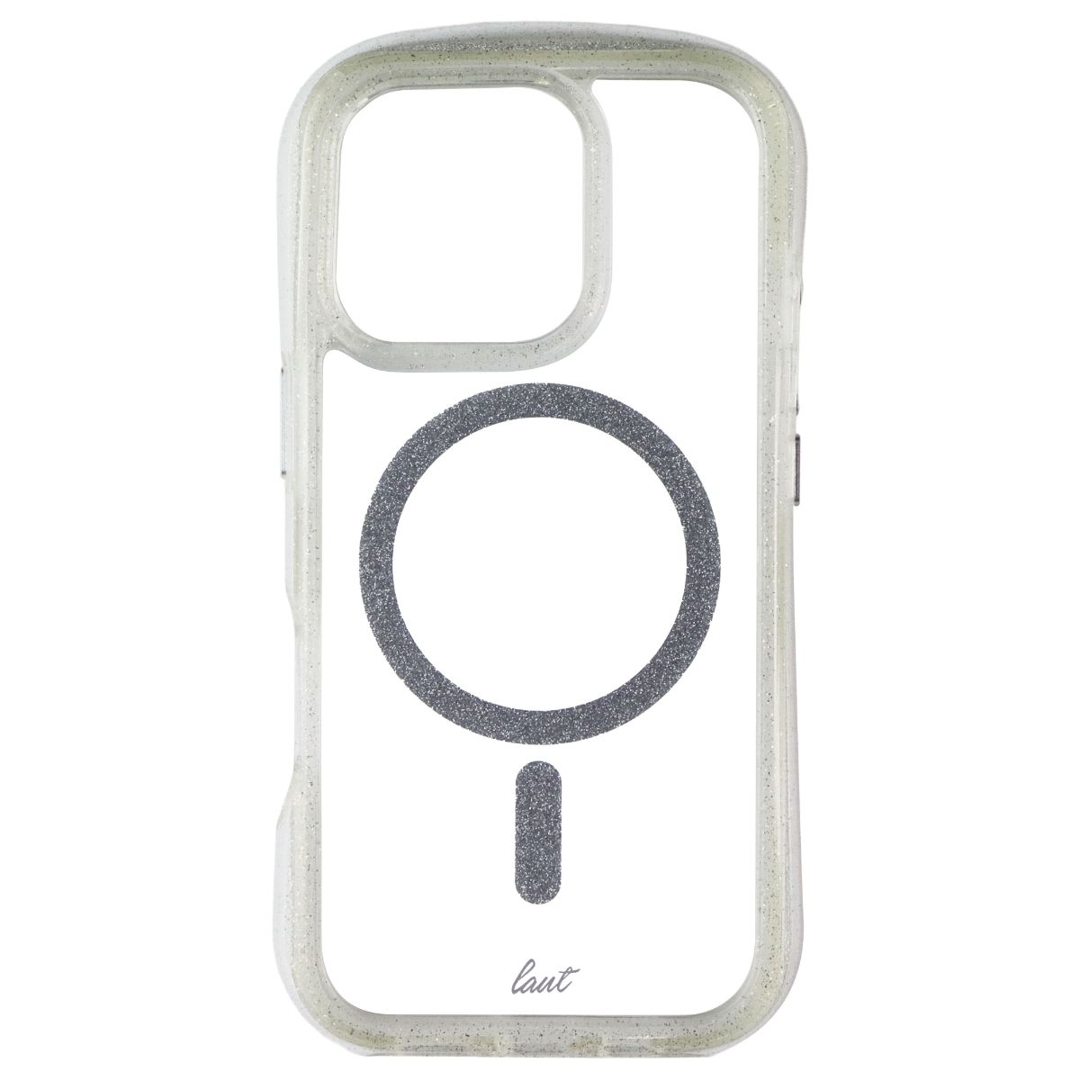 LAUT Aero Sparkle Case for MagSafe for Apple iPhone 16 Pro - Crystal Silver Cell Phone - Cases, Covers & Skins Laut - Simple Cell Bulk Wholesale Pricing - USA Seller