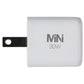 LBT Ultra Fast 30W Mini Wall Charger with USB-C Port - White Cell Phone - Chargers & Cradles LBT - Simple Cell Bulk Wholesale Pricing - USA Seller