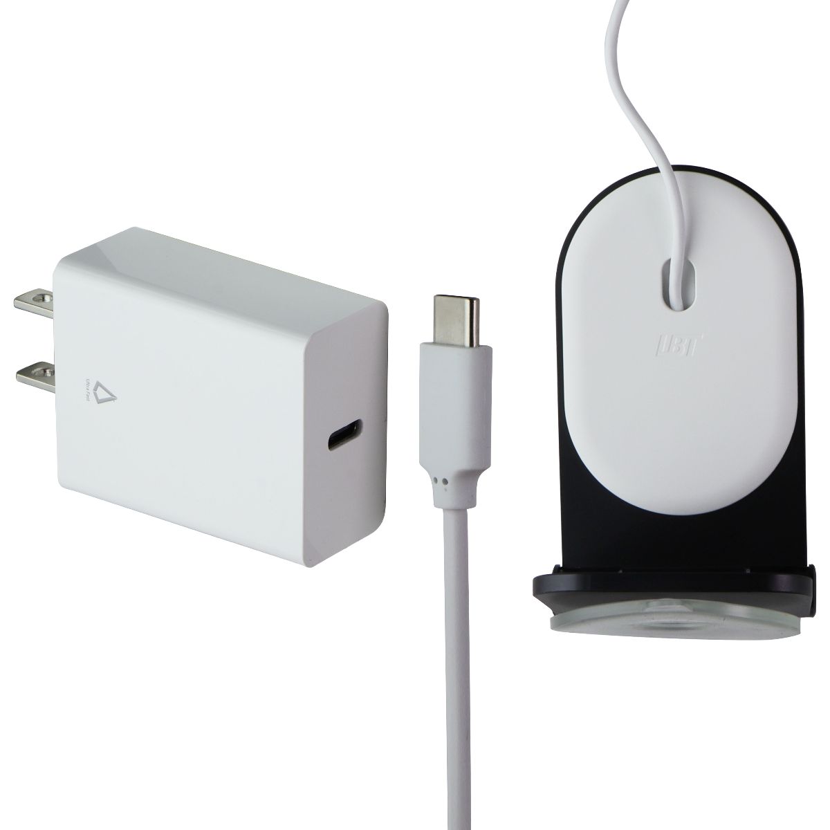 LBT Mag Stream (15W) MagSafe Desktop Stand with (20W) PD Wall Charger - Black Cell Phone - Chargers & Cradles LBT    - Simple Cell Bulk Wholesale Pricing - USA Seller