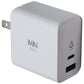 LBT (65W) Dual-Port GaN PD Wall Charger Mini - White