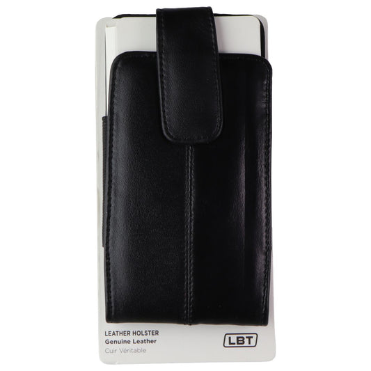 LBT Lambskin Leather Holster for Apple iPhone 12 Pro/13 Pro - Black