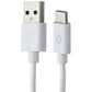 LBT (4-Ft) USB-A to USB-C Charging Cable - White Cell Phone - Cables & Adapters LBT - Simple Cell Bulk Wholesale Pricing - USA Seller