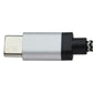 LBT USB-C TO USB-A 7FT Nylon Braided Charging Cable - Black / White Cell Phone - Cables & Adapters LBT - Simple Cell Bulk Wholesale Pricing - USA Seller