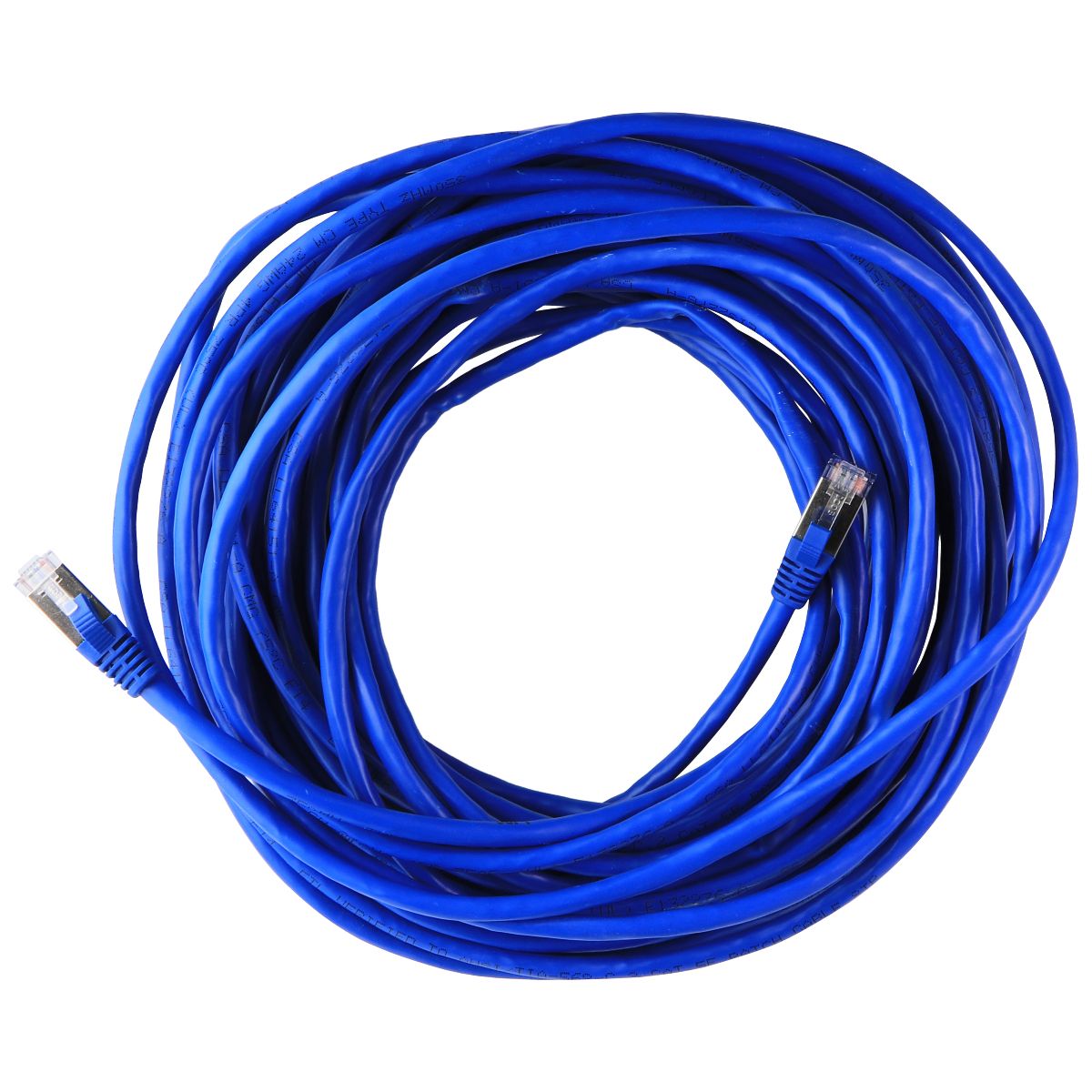 Legrand (50-Ft) CAT5E Snagless Ethernet Patch Cable RJ-45 - Blue Computer/Network - Ethernet Cables (RJ-45, 8P8C) Legrand - Simple Cell Bulk Wholesale Pricing - USA Seller