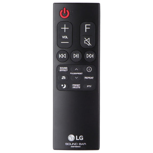 LG Remote Control (AKB75595342) for Select LG Sound Bars - Black TV, Video & Audio Accessories - Remote Controls LG    - Simple Cell Bulk Wholesale Pricing - USA Seller