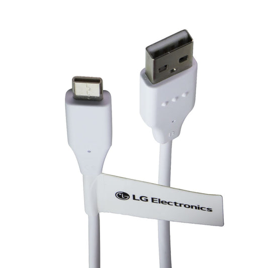 LG (3.3-Ft) USB-C to USB Charge/Sync OEM Cable - White DC12W (EAD63849235/6/7) Cell Phone - Cables & Adapters LG    - Simple Cell Bulk Wholesale Pricing - USA Seller