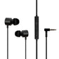 LG Quadbeat 3 In-Ear Wired 3.5mm Headphones with Microphone - Black