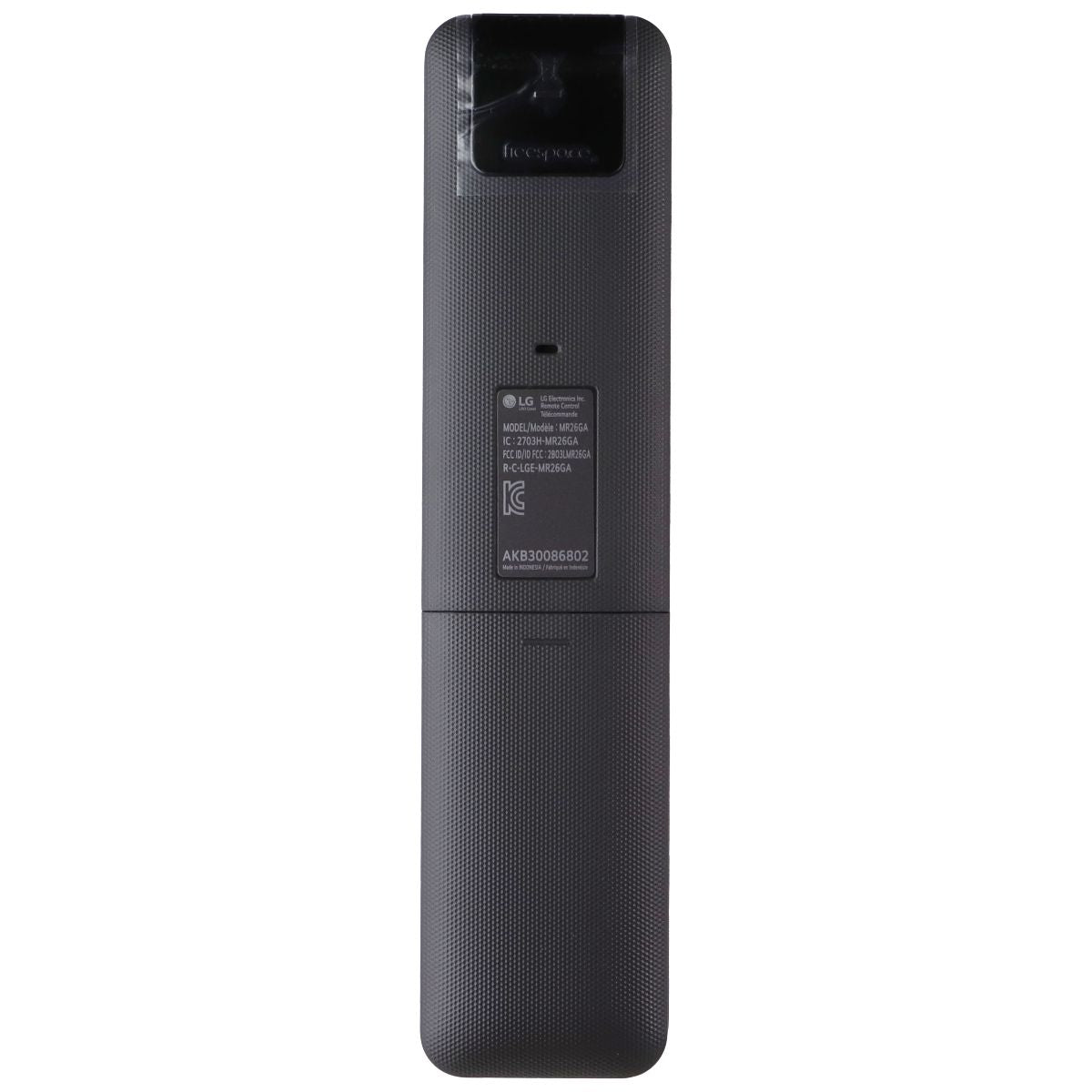 LG Remote Control (MR26GA) with Netflix/Prime/Disney+ Hot Keys - Gray
