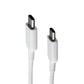 LG USB-C to USB-C (3FT) Charging Cable - White Cell Phone - Cables & Adapters LG - Simple Cell Bulk Wholesale Pricing - USA Seller