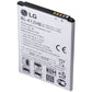 OEM LG Replacement Battery BL-41ZHB (1900mAh) 3.8V