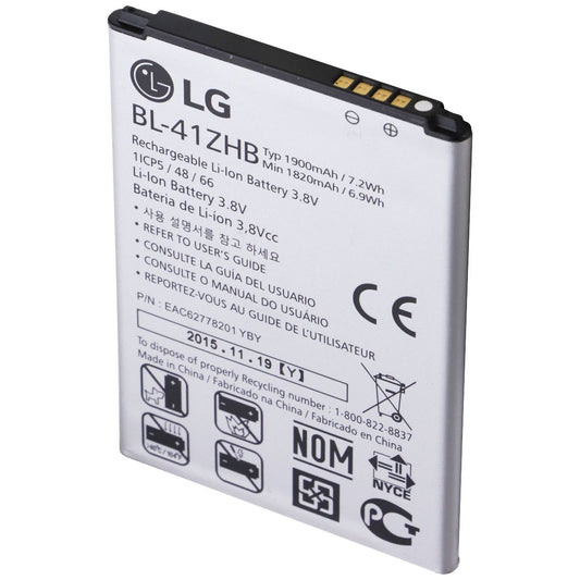 OEM LG Replacement Battery BL-41ZHB (1900mAh) 3.8V