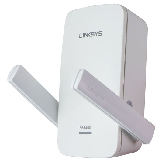 Linksys AC1200 Boost EX Dual-Band Wi-Fi Range Extender - White (RE6400) Networking - Boosters, Extenders & Antennas Linksys - Simple Cell Bulk Wholesale Pricing - USA Seller