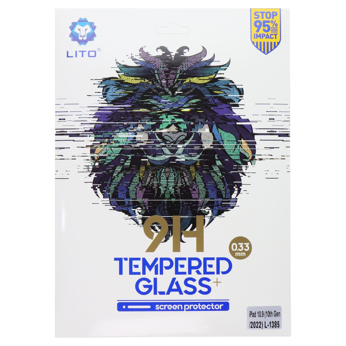 LITO 9H Tempered Glass Screen Protector for iPad 10.9 (10th Gen/2022) L-1385 iPad/Tablet Accessories - Screen Protectors LITO - Simple Cell Bulk Wholesale Pricing - USA Seller