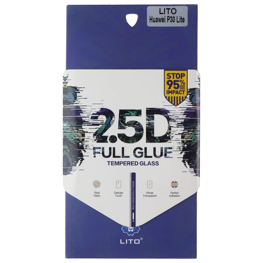 LITO 2.5D Full Glue Tempered Glass Screen Protector for Huawei P30 Lite