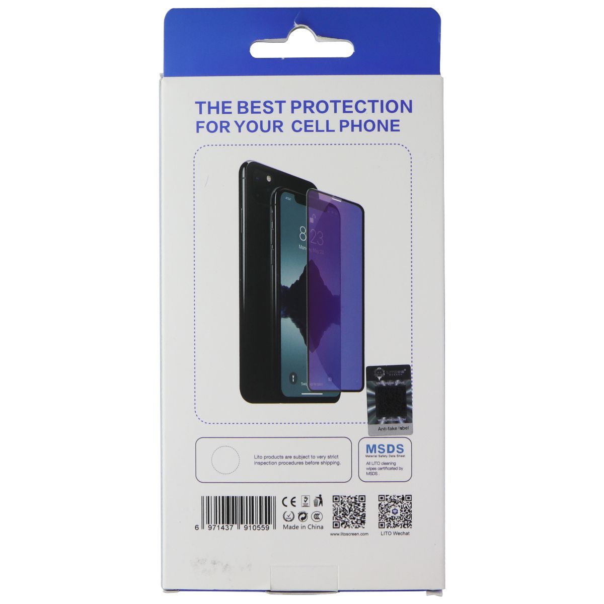 LITO D+ Anti-Blue Light Screen Protector for Apple iPhone 11 Pro/XS/X (2 Pack) Cell Phone - Screen Protectors LITO - Simple Cell Bulk Wholesale Pricing - USA Seller