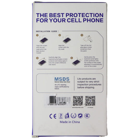 LITO 2.5D Full Glue Screen Protector for Samsung Galaxy A33 5G - 10 Pack Cell Phone - Screen Protectors LITO - Simple Cell Bulk Wholesale Pricing - USA Seller