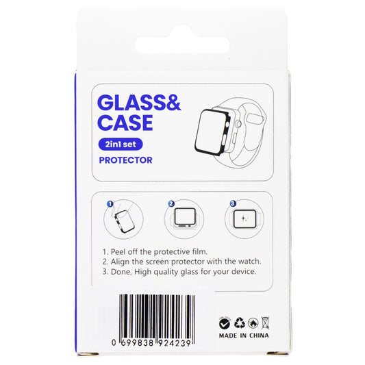 LITO S+ Glass and Case for Google Pixel Watch 1 & 2 (41mm) - Clear Smart Watch Accessories - Smart Watch Cases LITO - Simple Cell Bulk Wholesale Pricing - USA Seller